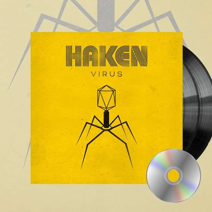 Haken - 'Virus' Black Gatefold 2LP + CD - Haken