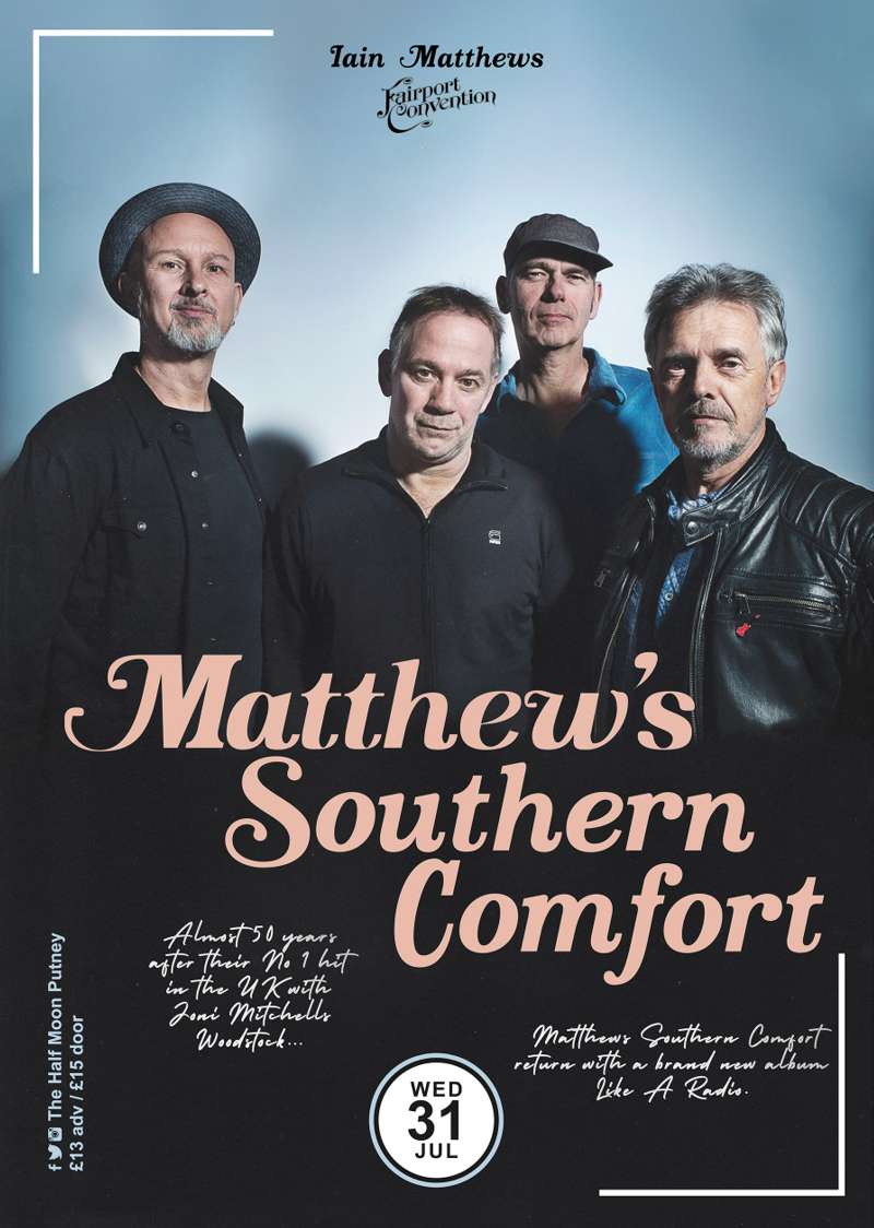 Matthew S Southern Comfort At Half Moon Putney London On 31 Jul