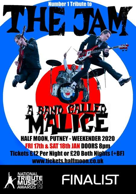 A Band Called Malice The Definitive Tribute To The Jam At Half Moon Putney London On 18 Jan 9239