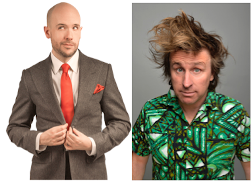 Gits And Shiggles Comedy Tom Allen And Milton Jones At Half Moon Putney London On 06 Sep 2022 8612