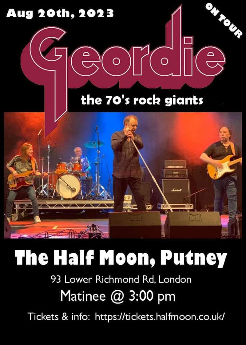 Geordie Matinee At Half Moon Putney London On 20 Aug 2023 7519