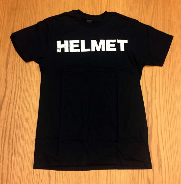 Distressed HELMET Logo Tee - Helmet