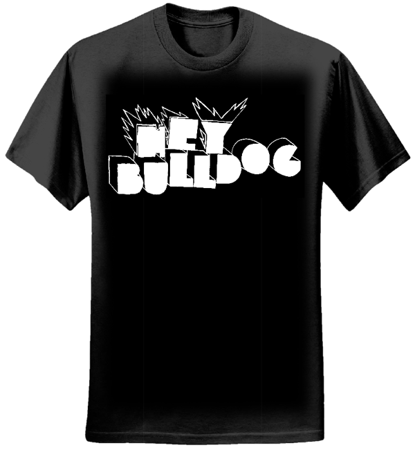 Men's Black Logo T-shirt - Hey Bulldog