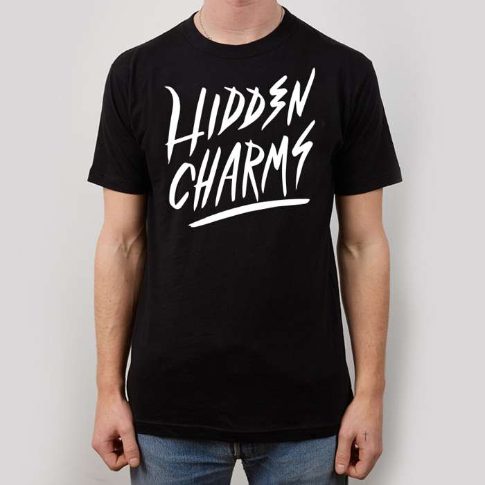 Hidden Charms Logo Black T-Shirt - Hidden Charms