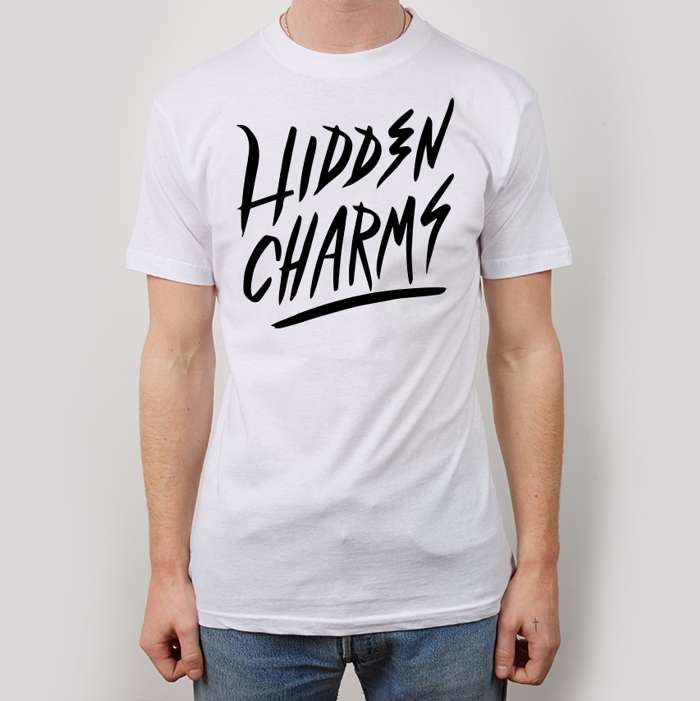 Hidden Charms Logo White T-Shirt - Hidden Charms