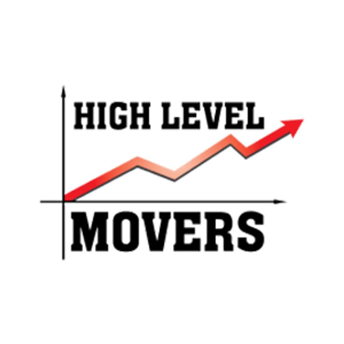 Хай уровень. Логотип High Level. Моверс. Movers Level. Бренд Мовер по строительству.