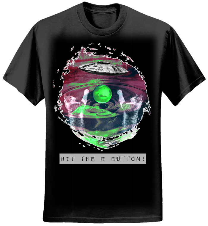 Abduction Tee - Hit The B Button!