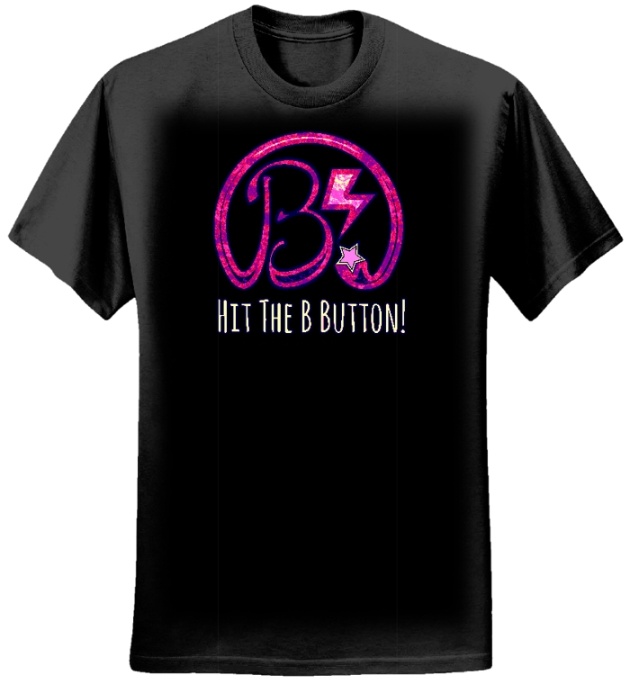 B Logo - Bubblegum Flavour - Hit The B Button!