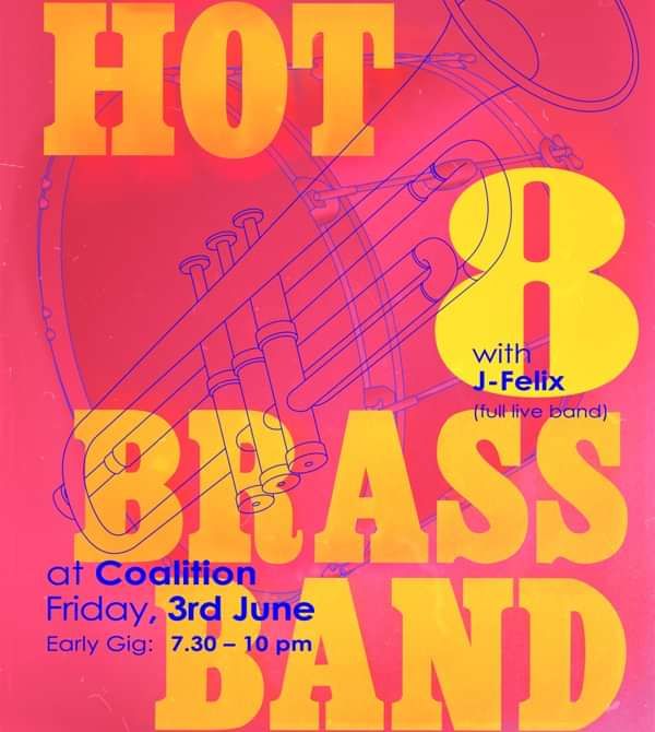 Ticket + T-shirt + CD bundle - Hot 8 Brass Band