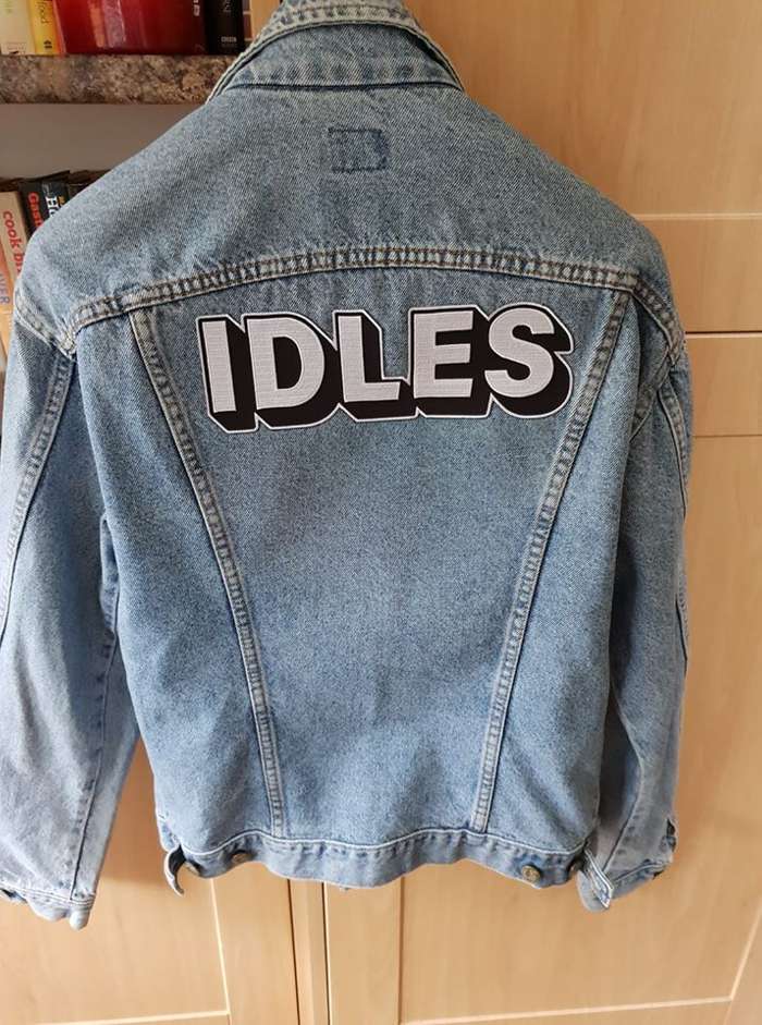 IDLES Iron On Back patch - Idles Band UK