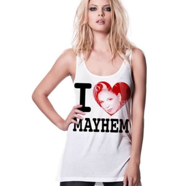 Ladies I Love Mayhem Vest - Imelda May