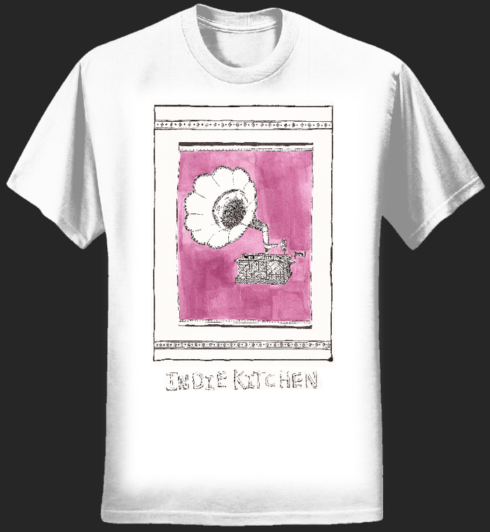 Indie Kitchen Gramophone T Shirt - Indie Kitchen