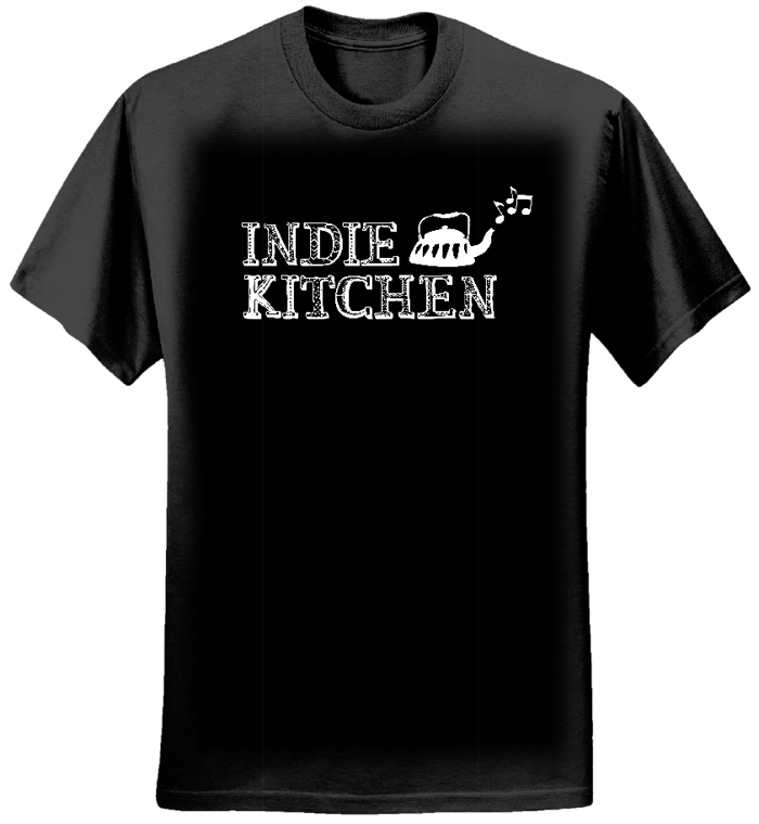 Indie Kitchen Logo T Shirt (Black) - Indie Kitchen