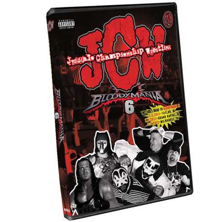 JCW Bloodymania 6 Featuring The Road To Bloodymania 6 DVD - Insane Clown Posse