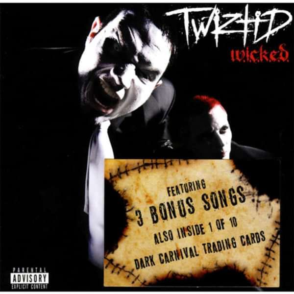 Twiztid W.I.C.K.E.D. (Extra Songs Version) CD Album - Insane Clown Posse