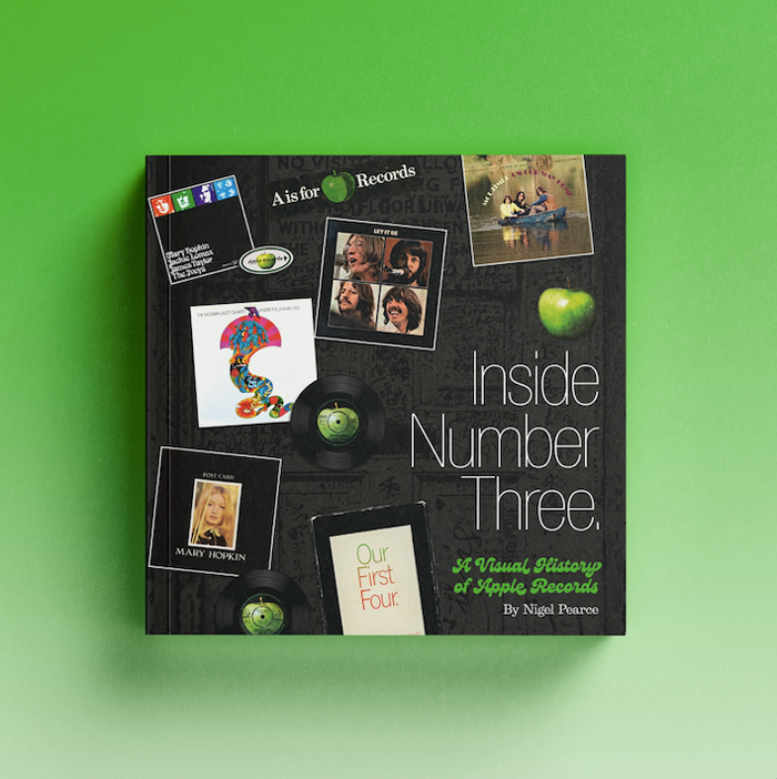 'Inside Number 3 – A Visual History of Apple Records' by Nigel Pearce. Softback Book - Inside Number 3 - A Visual History of Apple Records by Nigel Pearce