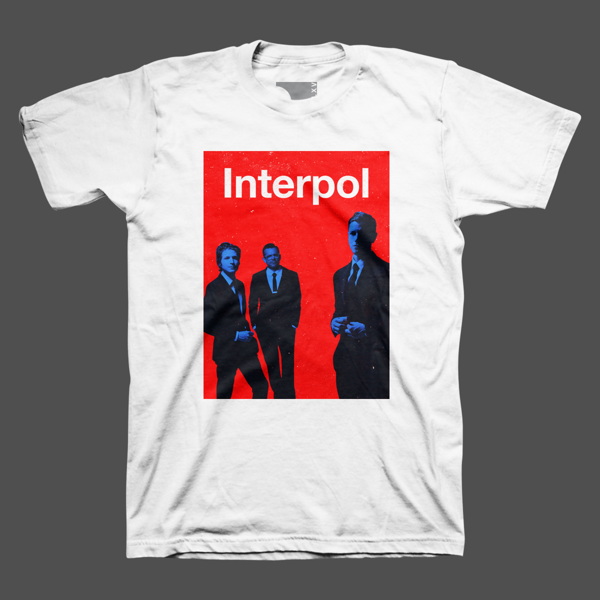 Photo Receptor White T-Shirt - Interpol