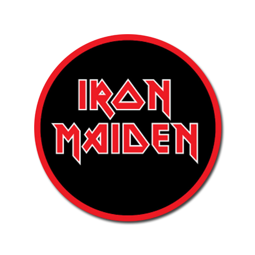 Stacked Logo Patch - Iron Maiden [Global USA]
