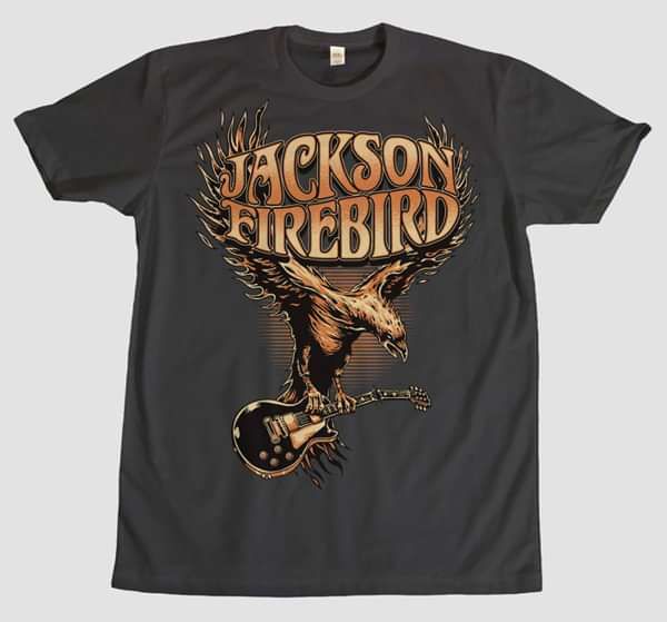 JACKSON FIREBIRD EAGLE GUITAR T-SHIRT - Jackson Firebird