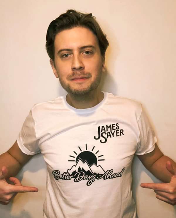 Limited edition 'Better Days Ahead' T-shirt (Female) - James Sayer