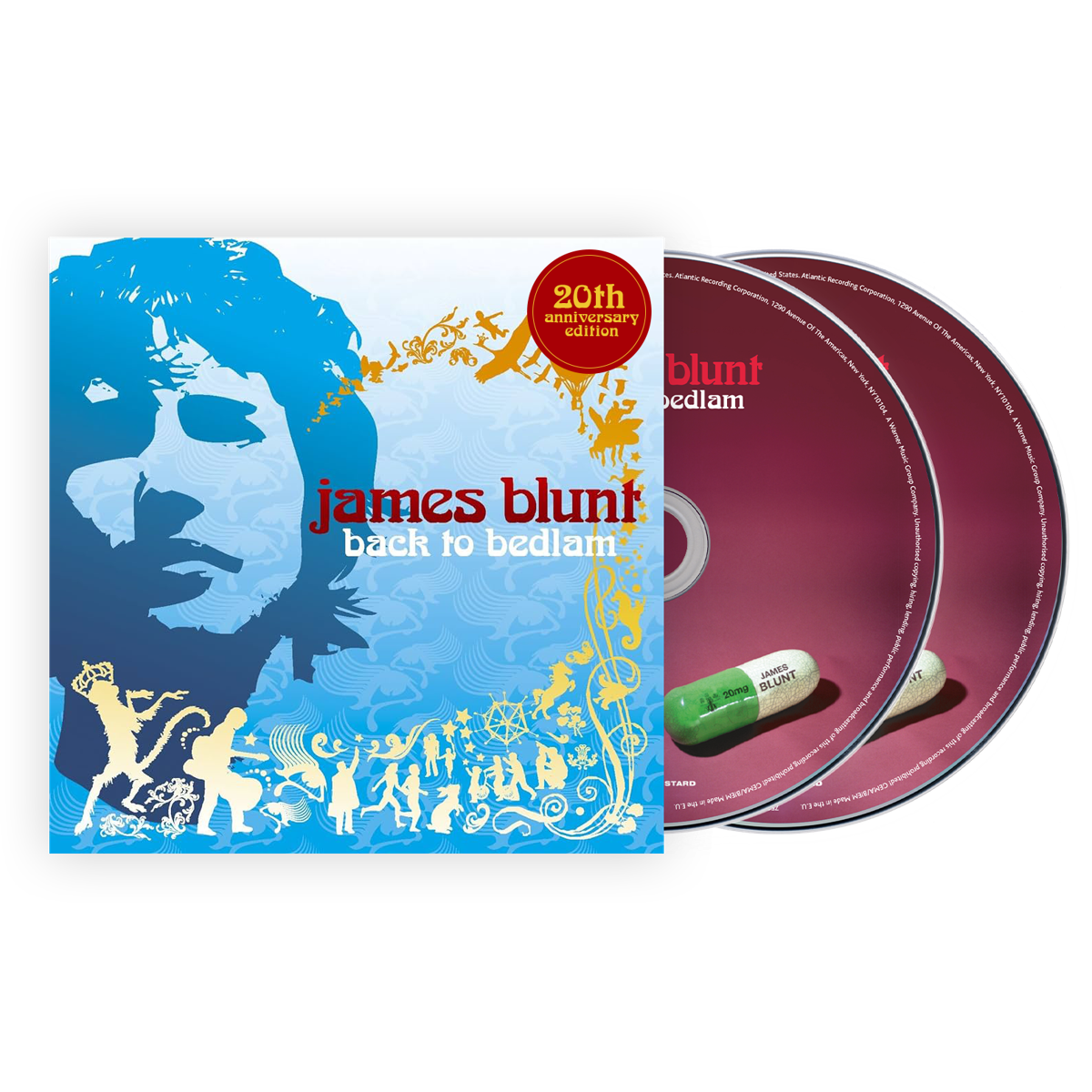 Back to Bedlam - 20th Anniversary Deluxe Edition 2CD - James Back to Bedlam - 20th Anniversary Deluxe Edition 2CD - James