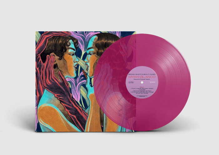 BROKEN HEARTS & BEAUTY SLEEP - Limited Transparent Purple LP - Mykki Blanco