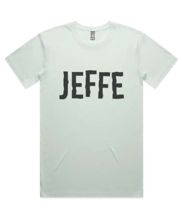 JEFFE Tee (sea-foam) - JEFFE