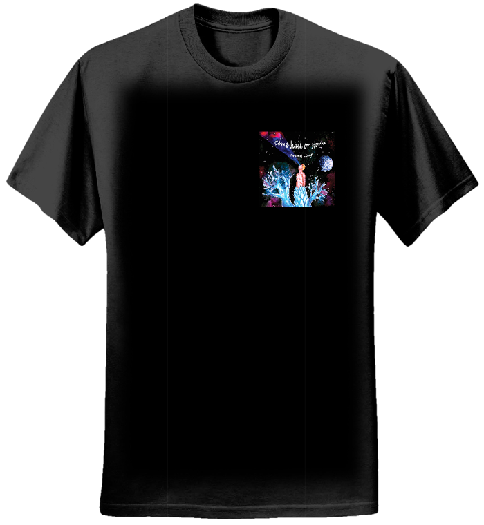 Logo size: Come Hail or Storm T-Shirt - Album Cover - Ladies - Jeremy Levif