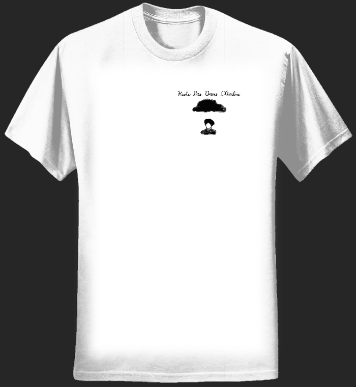 Logo size: Reste Pas Dans L'Ombre - Frenchie T-Shirt - Mesdames 1 - Jeremy Levif