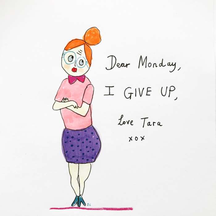 I give up - Jessie Cave