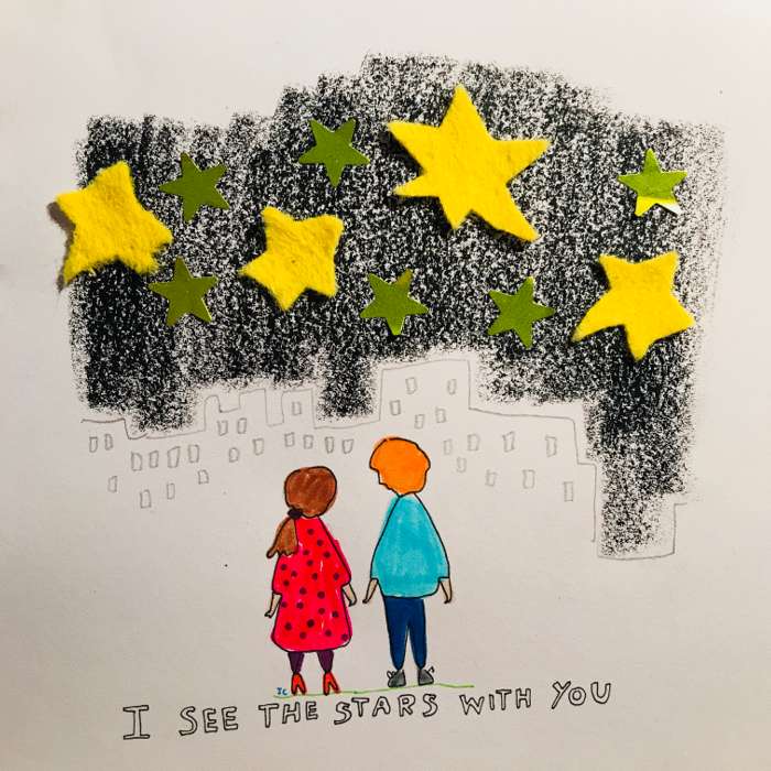 I see the stars with you - Jessie Cave