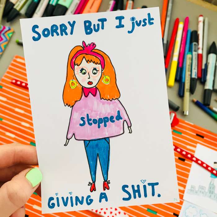 JUST STOPPED PRINT - Jessie Cave