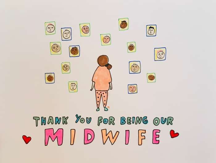 MIDWIFE PRINT - Jessie Cave