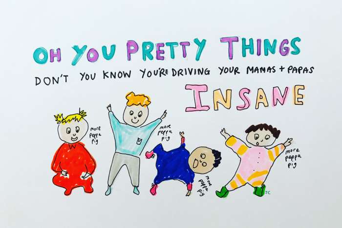 OH YOU PRETTY THINGS PRINT - Jessie Cave
