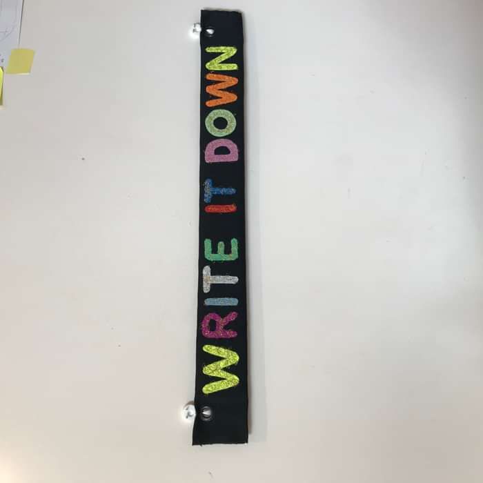 WRITE IT DOWN - SMALL BANNER - Jessie Cave
