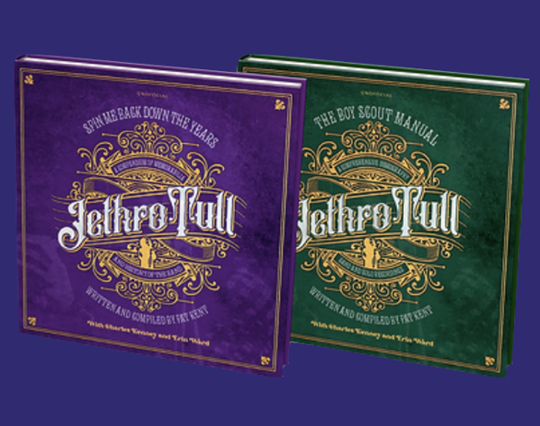 Pat Kent: Jethro Tull Spin Me Back Down The Years Double Hardback Edition Book - Jethro Tull: Spin Me Back Down The Years by Pat Kent