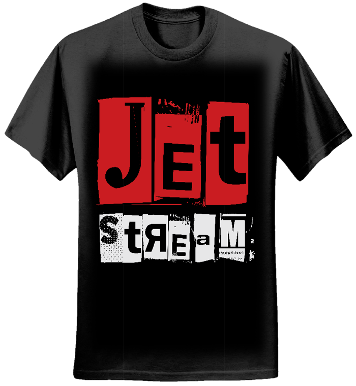 Mens - Jetstream Logo Tee (Black) - Jetstream