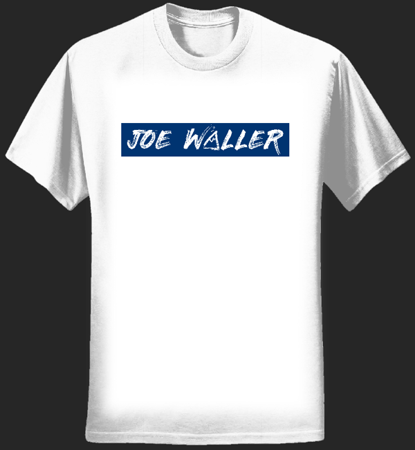 Joe Waller Blue Logo T-Shirt - Joe Waller