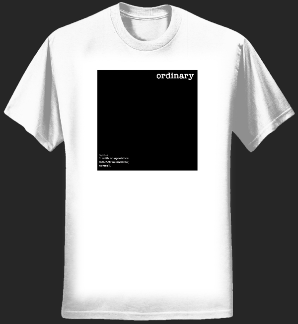Ordinary Description T-shirt - Joe Waller