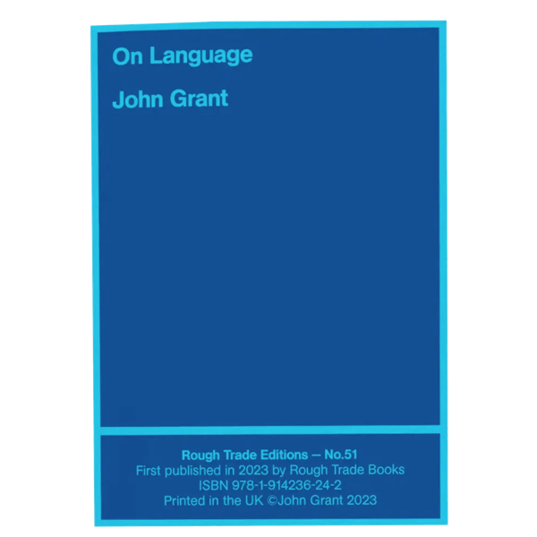 On Language Booklet - John Grant