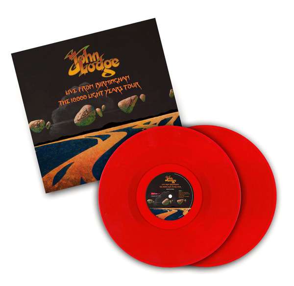 Live from Birmingham - Double 180g Red Vinyl (hand signed) - John Lodge of the Moody Blues