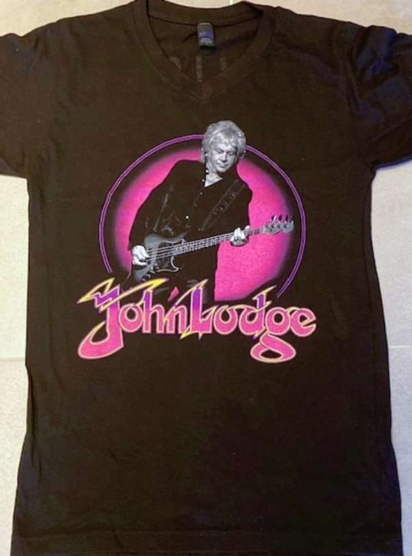 NEW Feb/Mar 2020 USA Tour T-shirt - John Lodge of the Moody Blues