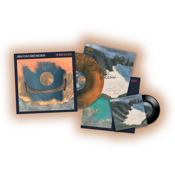 The Moon Also Rises - LP (Dinked version) - Johnny Flynn & The Sussex Wit (UK Merch)