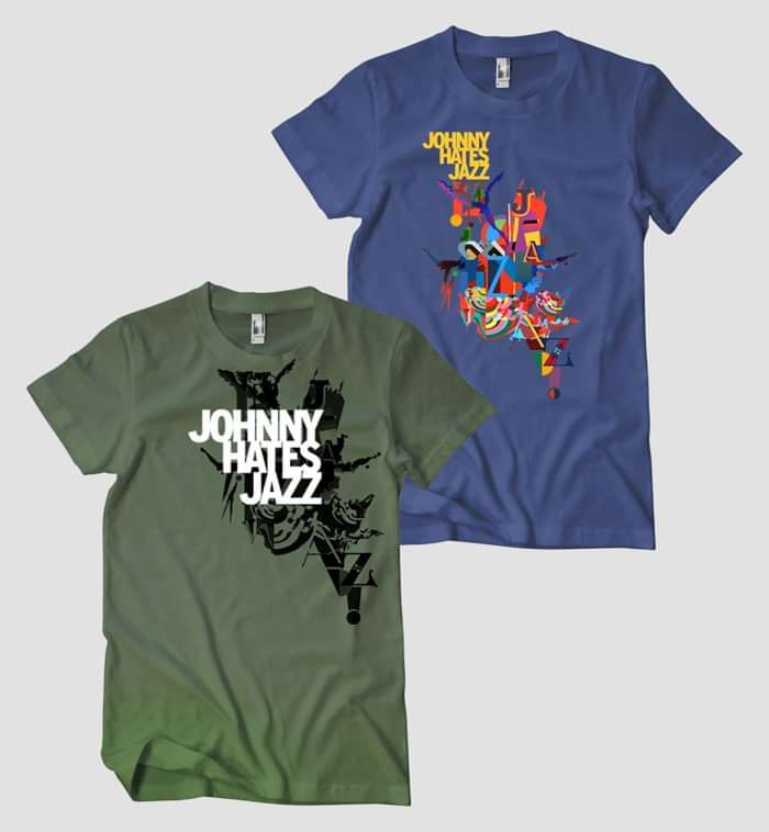Johnny Hates Jazz T-Shirts x2 - Johnny Hates Jazz