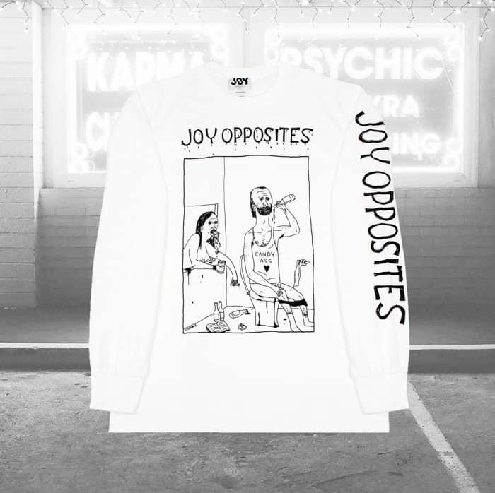 'Candyass' Longsleeve (White) - Joy Opposites