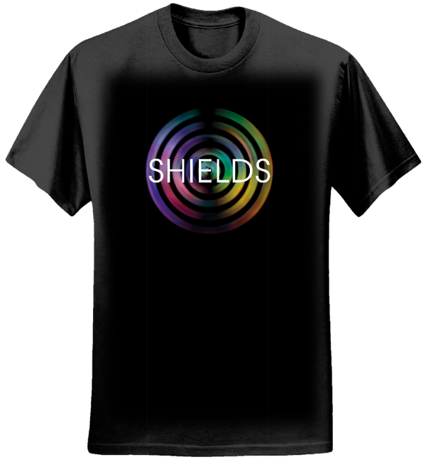 SHIELDS Logo T-Shirt (Male) - Kaleidoscope Music