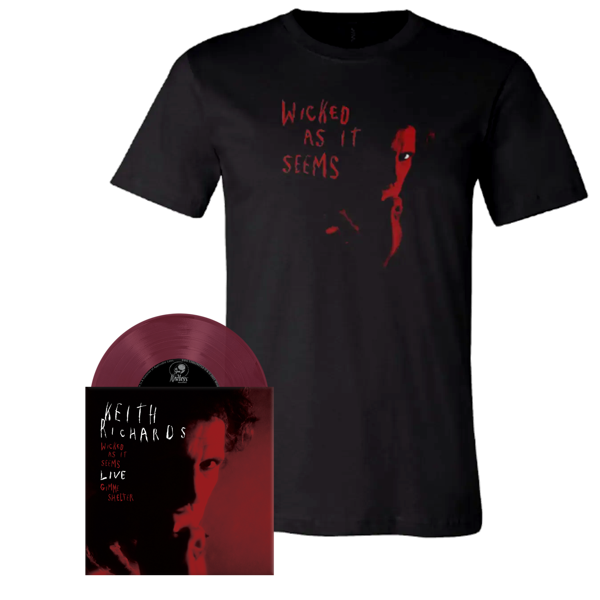 Wicked As It Seems Vinyl/T-Shirt Bundle