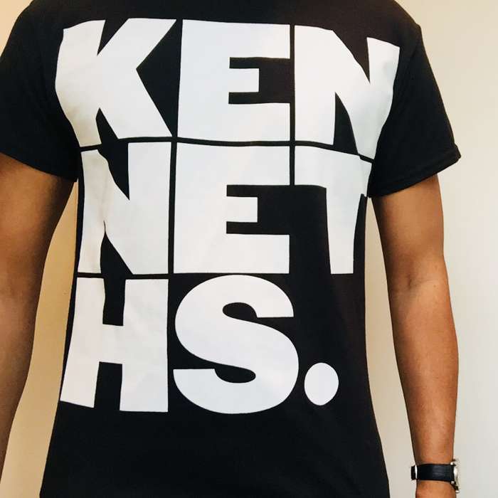 KENNETHS CLASSIC BLACK TEE - The Kenneths