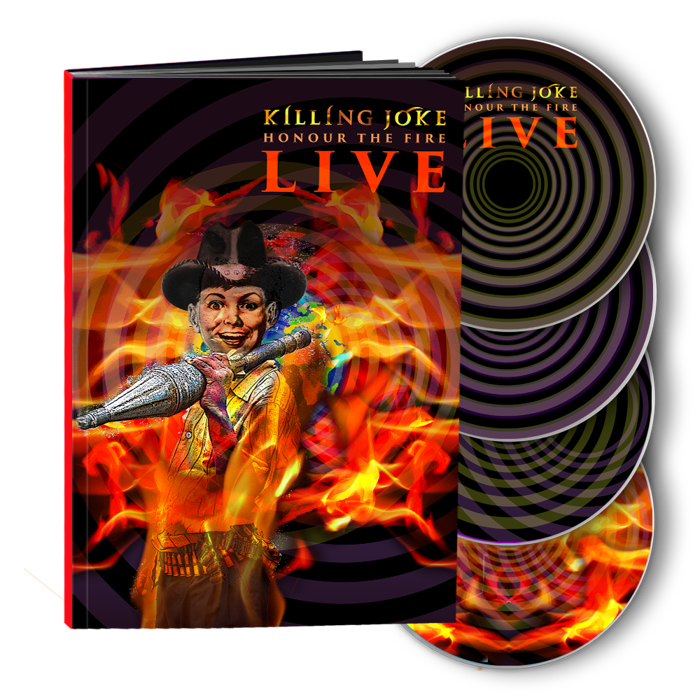 Honour The Fire - Live - 2CD & DVD/Blu-ray Double Collectors Pack. - Killing Joke - Live Here Now