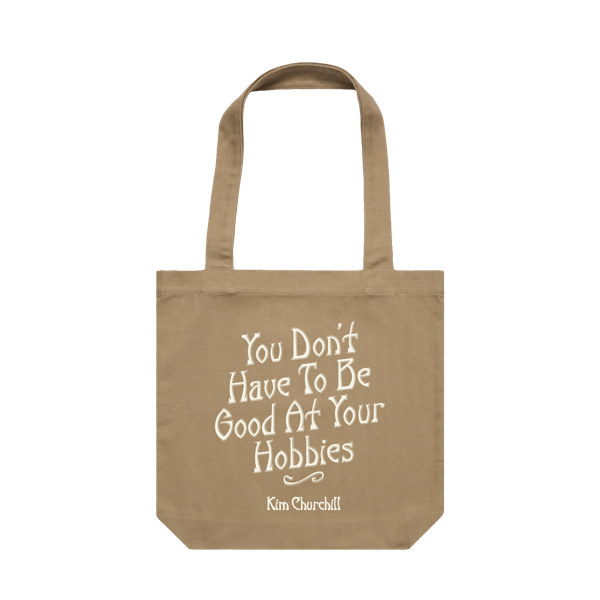 “It’s Lovely To Have You Here” Tote Bag - Kim Churchill